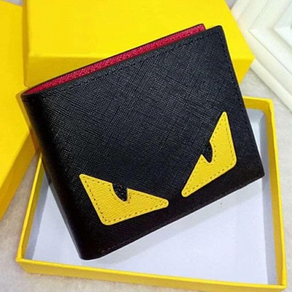 fendi wallet with eyes